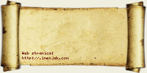 Nina Stojiljković vizit kartica